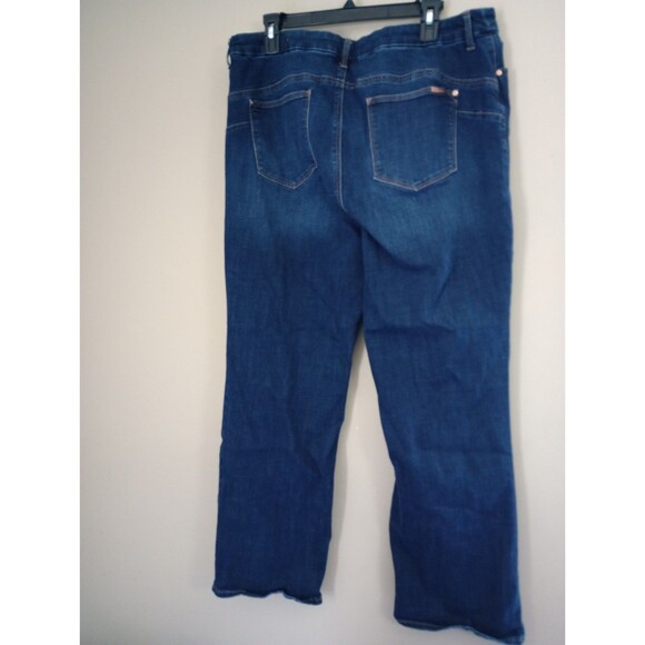 Chico's So Lifting Straight Leg Denim Jeans Size XL 16 - Picture 2 of 8